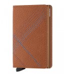 Secrid Portemonnees Slimwallet Stitch Linea Bruin secrid kopen in de aanbieding