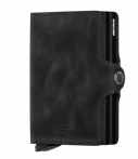 Secrid Portemonnees Twinwallet Vintage Zwart secrid kopen in de aanbieding
