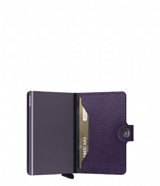 Secrid Pasjes portemonnee Miniwallet Crisple Purple
