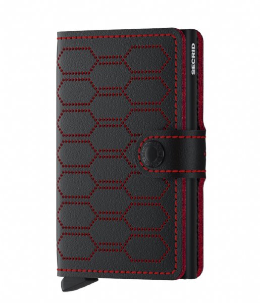 Secrid Pasjes portemonnee Miniwallet Fuel Black-Red