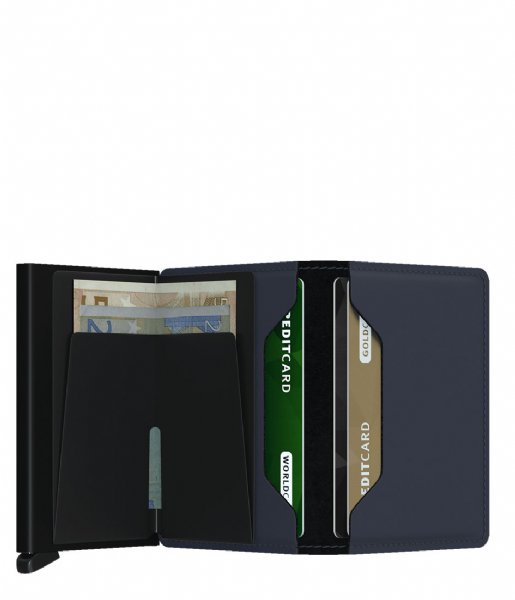 Secrid Pasjes portemonnee Slimwallet Matte night blue Secrid Pasjes portemonnee Slimwallet Matte night blue
