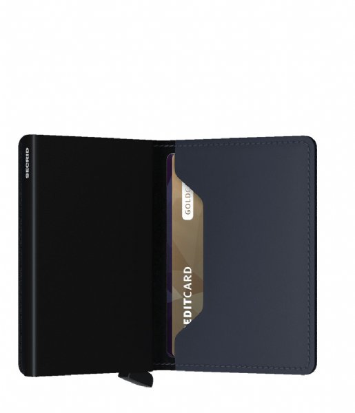 Secrid Pasjes portemonnee Slimwallet Matte night blue Secrid Pasjes portemonnee Slimwallet Matte night blue