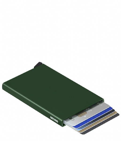 Secrid Pasjes portemonnee Cardprotector green