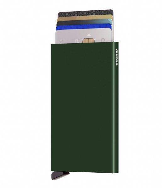 Secrid Pasjes portemonnee Cardprotector green