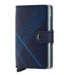 Secrid Portemonnees Miniwallet Stitch Linea Blauw secrid kopen in de aanbieding