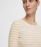 Selected Femme  Anna Ls Crew Neck Tee Str Oatmeal WHITE STRIPES (4394841)
