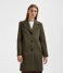 Selected Femme  New Sasja Wool Coat Ivy Green (#585442)