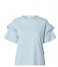 Selected Femme  Rylie Short Sleeve Florence Tee M Cashmere Blue (4442366)
