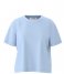 Selected Femme  Essential Ss Boxy Tee Cashmere Blue (4379377)