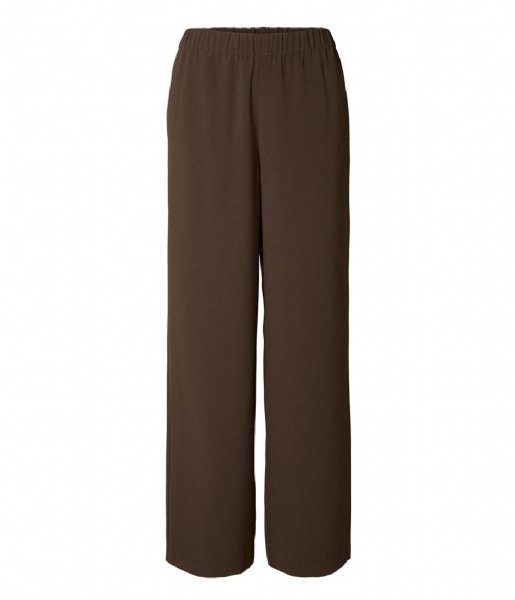 Selected Femme  Tinni-Relaxed Mw Wide Pant N Java (4312508)