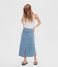 Selected Femme  Krista-Gerda Denim Maxi Skirt Light Blue Denim (4304969)