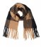 Selected Femme  Tally New Check Scarf Toasted Coconut (4312437)