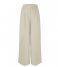 Selected Femme  Lyra High Waist Wide Linen Pant B Sandshell (4433447)