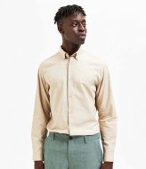 Selected Homme Slimnew Linen Shirt Long Sleeve Classic W Kelp