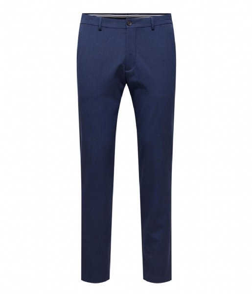 Selected Homme  Slim Dave 175 Structure Trousers Flex Blue Sapphire