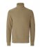 Selected Homme  Axel Long Sleeve Knit Roll Neck W Mermaid (#817A65)