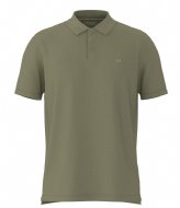 Selected Homme Dante Ss Polo Vetiver (4441277)