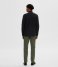 Selected Homme  Vince Long Sleeve Knit Bubble Full Zip Peat (#3B3A36)