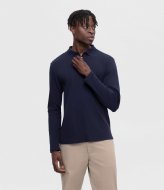 Selected Homme Slim-Toulouse Long Sleeve Polo Sky Captain (#262934)