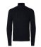 Selected Homme  Brai Long Sleeve Knit Cable Roll Neck W Sky Captain (#262934)