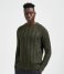 Selected Homme  Chain Long Sleeve Knit Crew Neck W Forest Night (#434237)