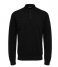 Selected Homme  Berg Long Sleeve Knit Polo Noos Black (#000000)