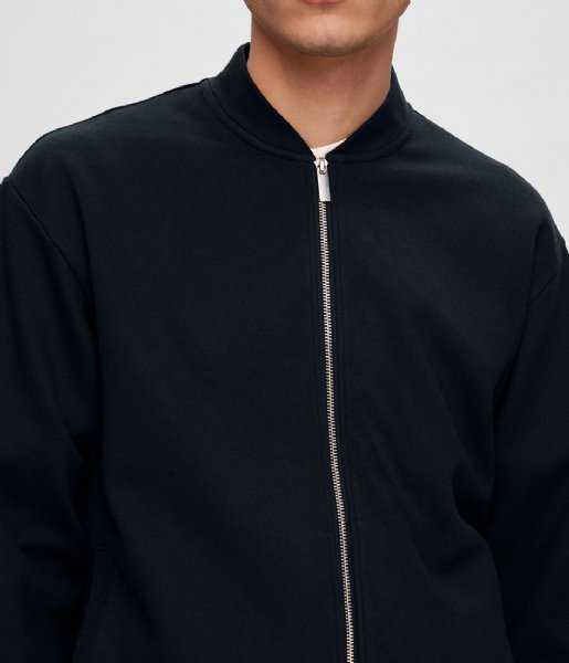 Selected Homme  Mack Sweat Bomber Ls Sky Captain (4400905)