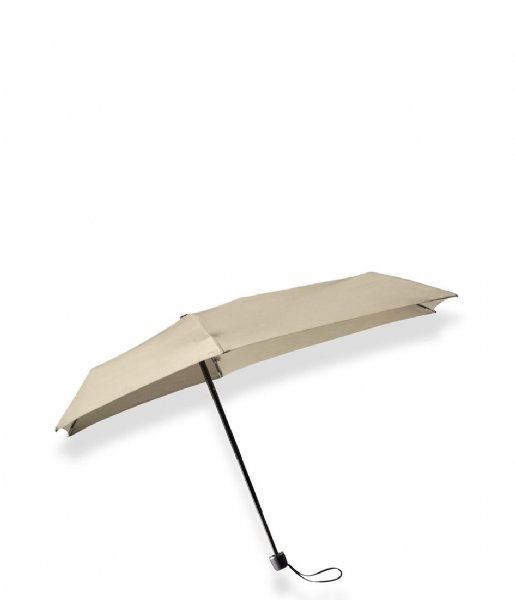 Senz  Micro Foldable Storm Umbrella Brown Rice
