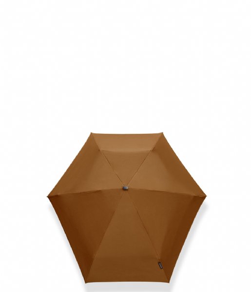 Senz  Micro Foldable Storm Umbrella Sudan Brown