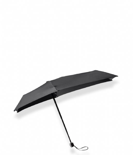 Senz  Micro Foldable Storm Umbrella Pure Black
