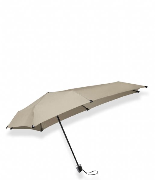 radium Nuttig Sporten Senz Paraplu Mini Foldable Storm Umbrella Brown Rice | The Little Green Bag