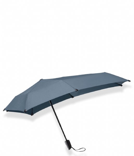 Senz  Mini Automatic Foldable Storm Umbrella Elemental Blue