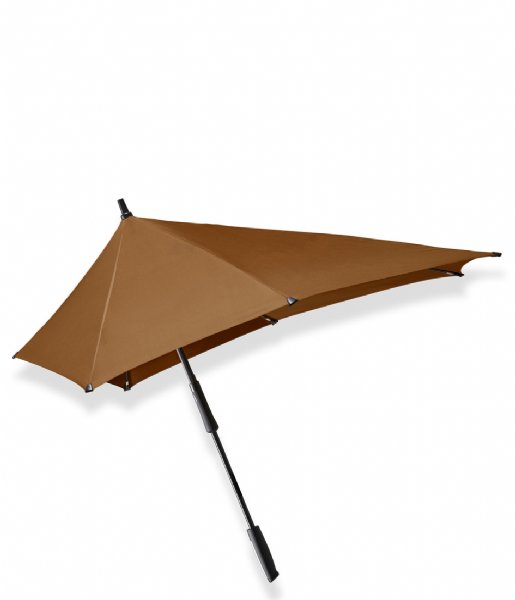 Senz  XXL Stick Storm Umbrella Sudan Brown