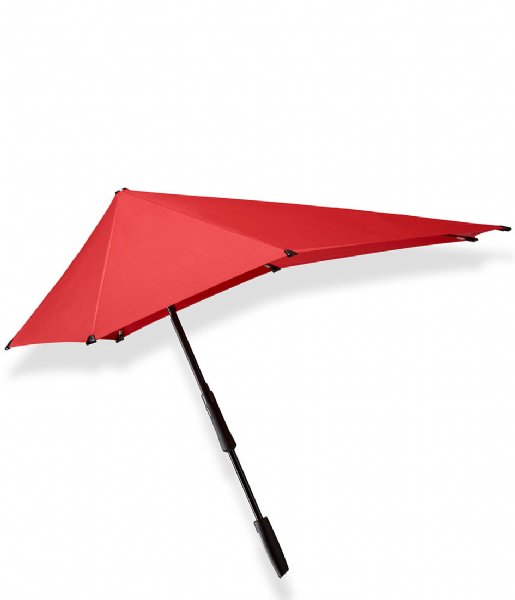 Senz  Large stick storm umbrella Passion red
