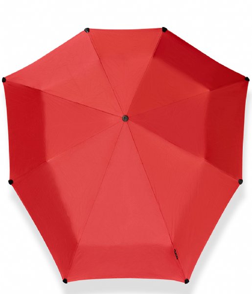 Senz Paraplu Mini Automatic foldable storm Passion red | The Little Green Bag