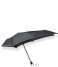 SenzMini foldable storm umbrella Pure black reflective