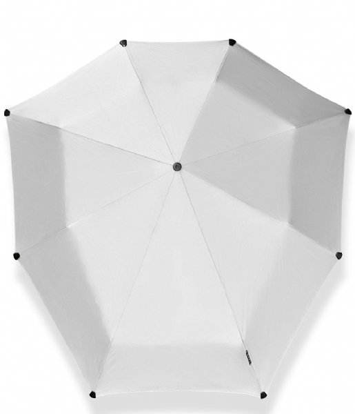 Senz  Mini foldable storm umbrella Shiny silver