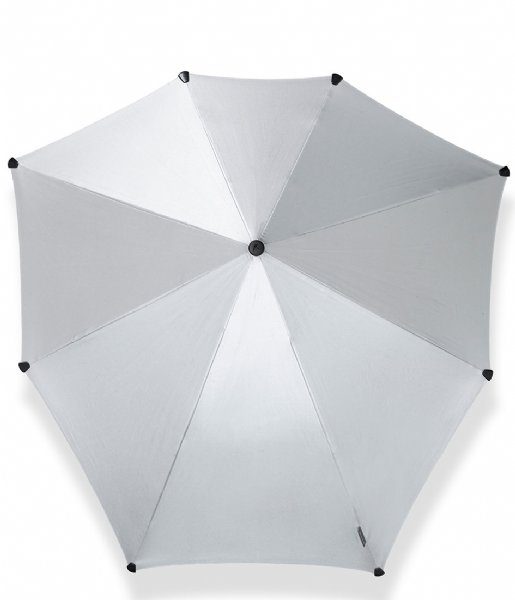 Senz  Original stick storm umbrella Shiny silver