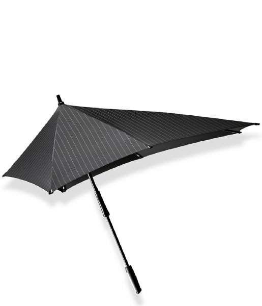 Senz  XXL stick storm umbrella Pure black business