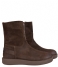 Shabbies  Ankle Boots Low Waxed Suede waxed suede dark olive