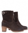 Shabbies  Ankle Boots Midi Printed Waxed Suede printed waxed suede dark olive