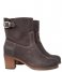 Shabbies  Ankle Boots Midi Printed Waxed Suede printed waxed suede grey