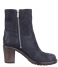 Shabbies  Ankle Boots High Waxed Suede waxed suede dark blue