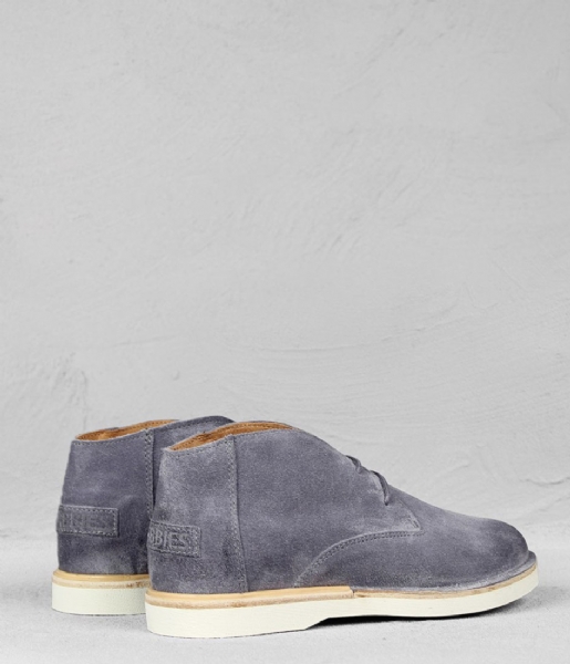 Shabbies  Ankle Boot Lace-Up suede denim