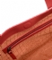 Fred de la Bretoniere  Summer Bag Medium Natural Woven natural woven red