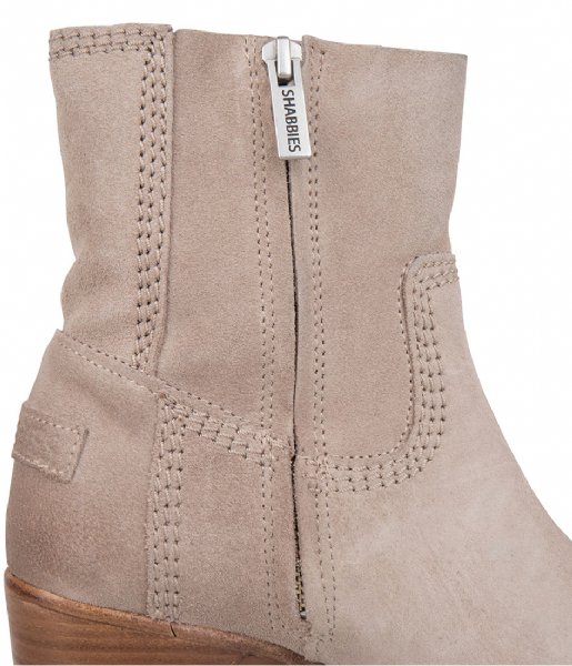 Shabbies  Ankle Boot Mid Suede suede beige