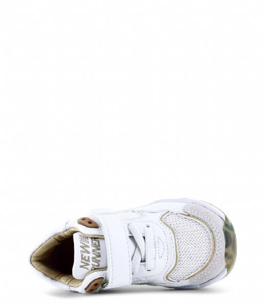 Shoesme Sneakers Sneaker White Gold