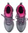 Skechers  Arch Fit Discover Elevation Charcoal Leather Hot Melt Mesh Pink Trim (CHPK)