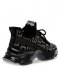 Steve Madden  Maxout Sneaker Black/Silver (915)