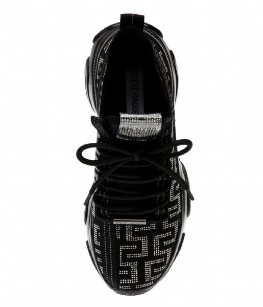 Steve Madden  Maxout Sneaker Black/Silver (915)